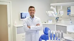 A Dentist in Clinic