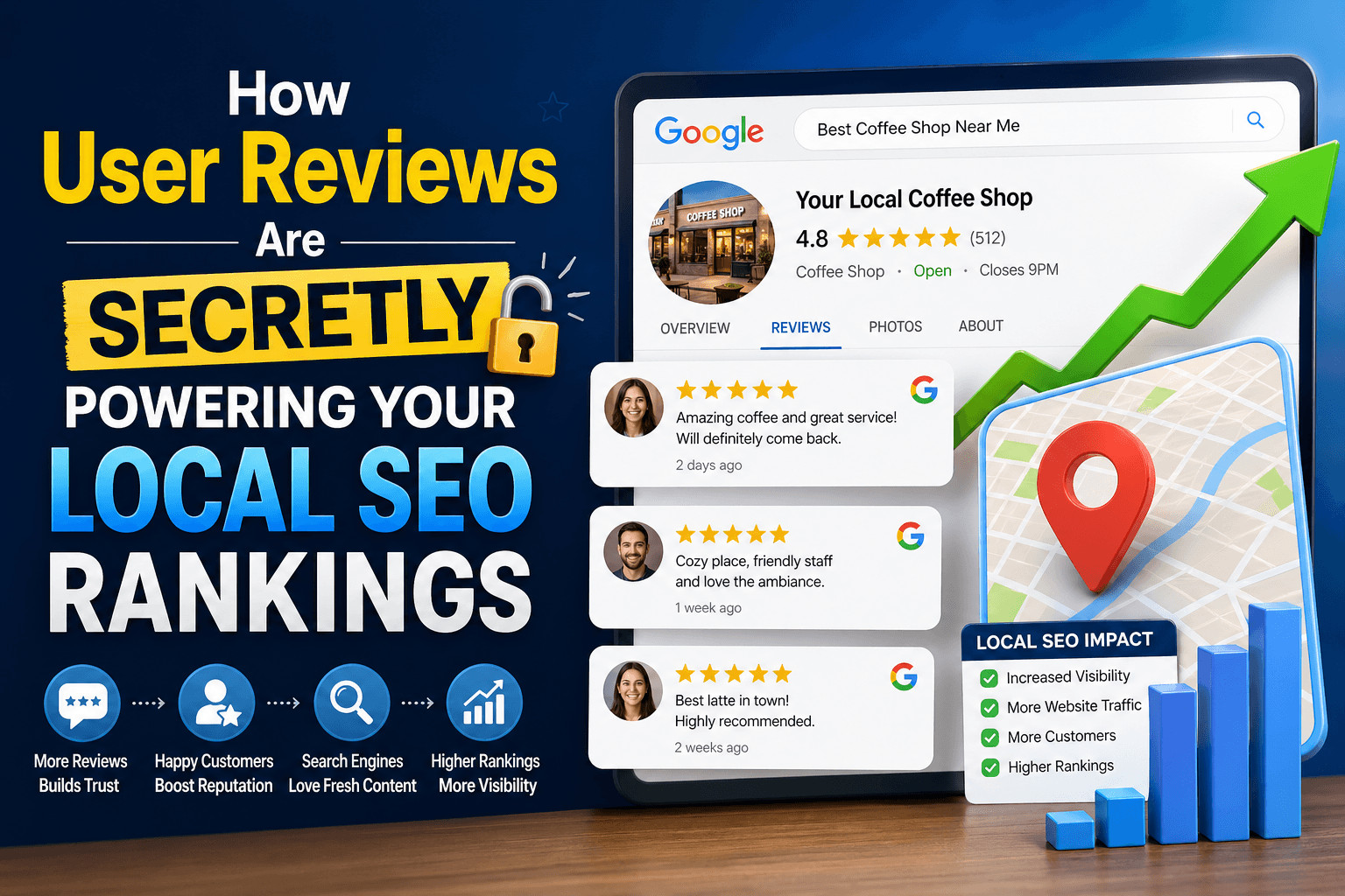 How User Reviews Are Secretly Powering Your Local SEO Rankings