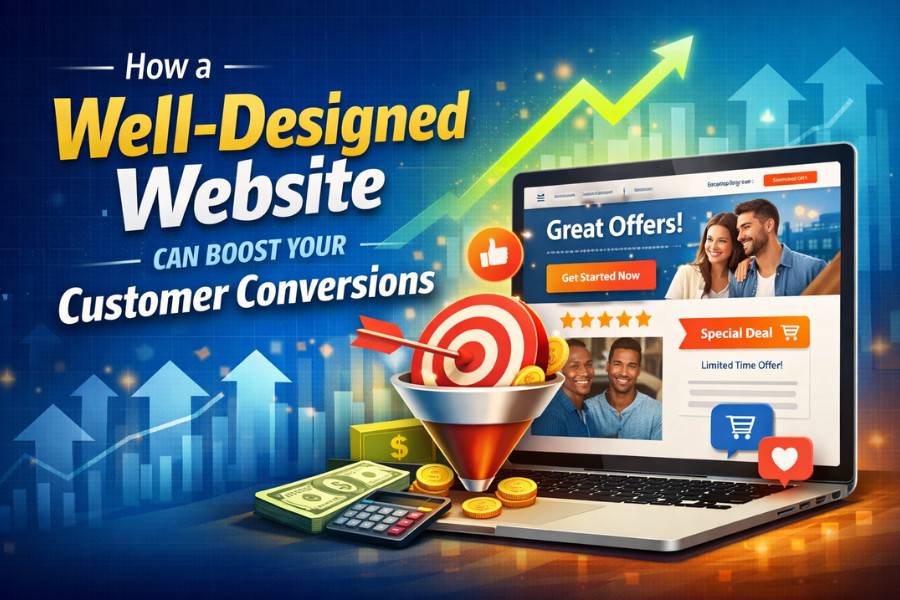 How a Well-Designed Website Can Boost Your Customer Conversions