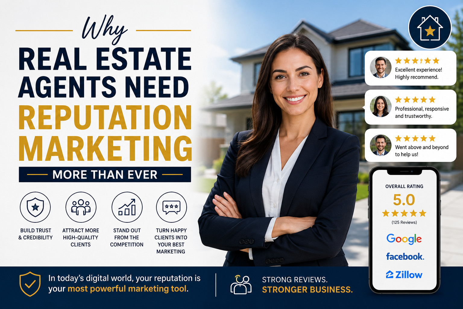 Why Real Estate Agents Need Reputation Marketing More Than Ever