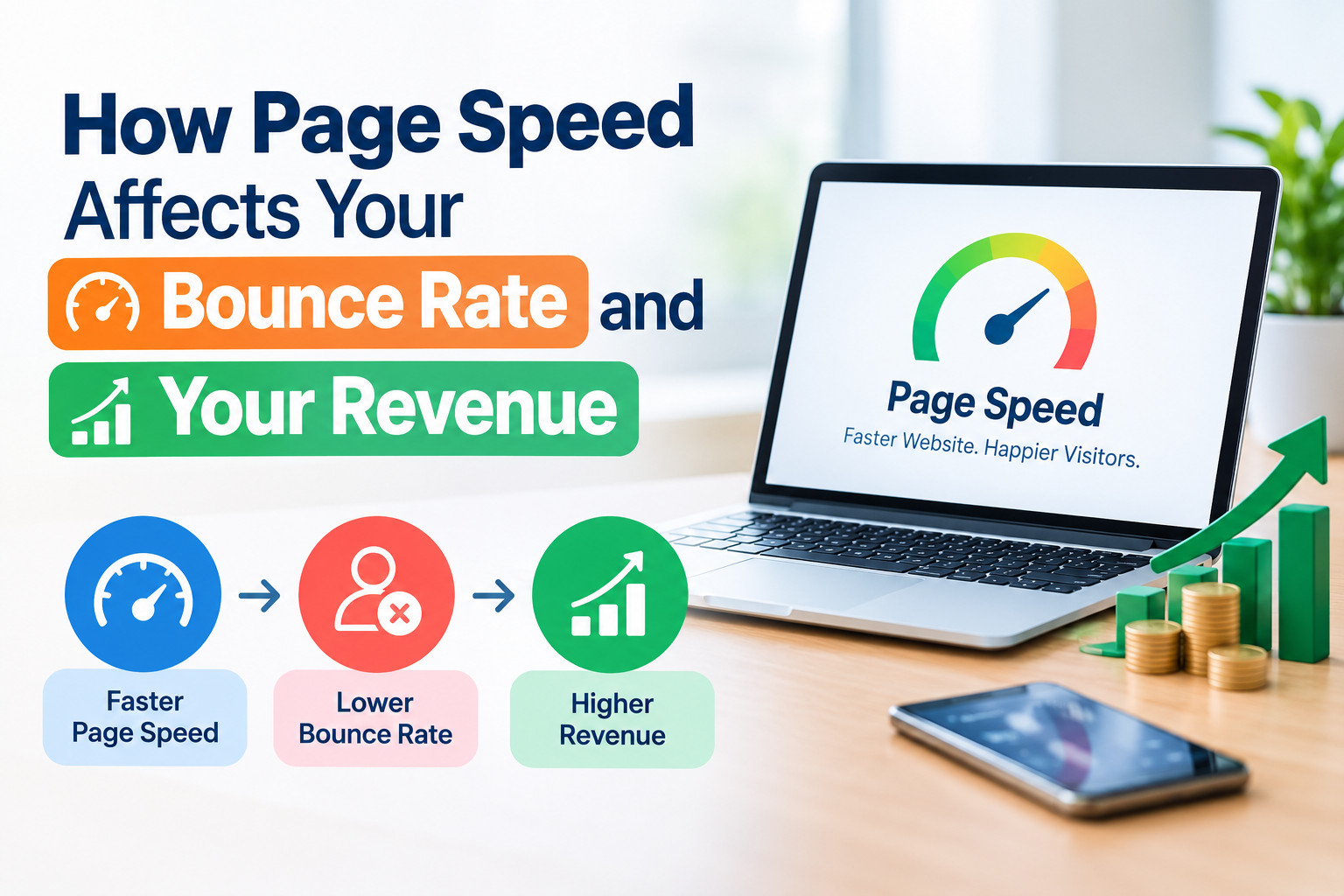 How Page Speed Affects Your Bounce Rate and Your Revenue